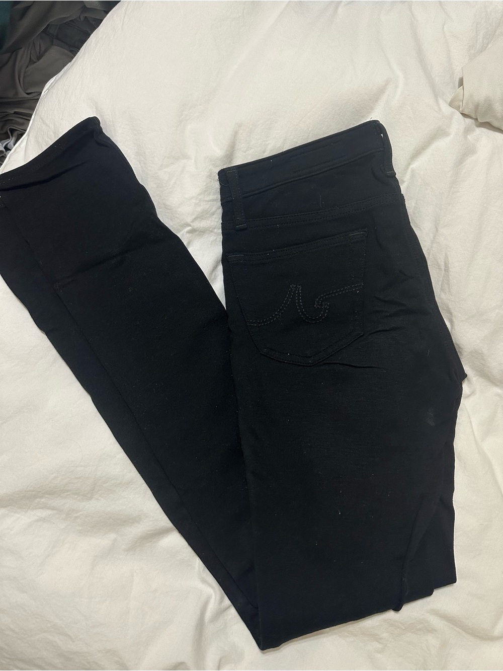 AG Adriano Goldschmied Black Stretch Jeggings